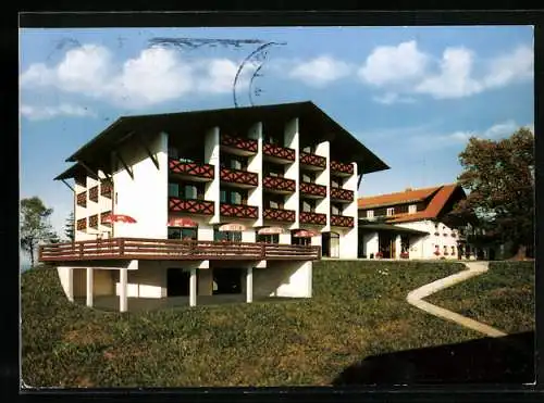 AK Achslach /Bayer. Wald, Das Berghotel Kalteck