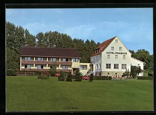 AK Hann. Münden, Hotel-Pension Hainbuchenbrunnen, Inh. Dietward Döring