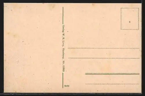 AK Helgoland, Mathiess-Terrasse mit Felseneck