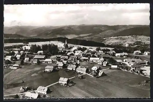 AK Höchenschwand /Hochschwarzwald, Gesamtansicht aus der Vogelschau