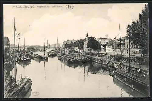 AK Magdeburg, Werder mit Zoll-Elbe