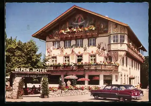 AK Kochel am See, Alpengasthof und Hotel Schmied von Kochel