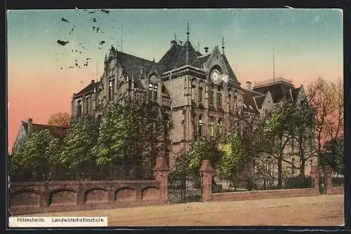 AK Hildesheim, Partie an der Landwirtschaftsschule