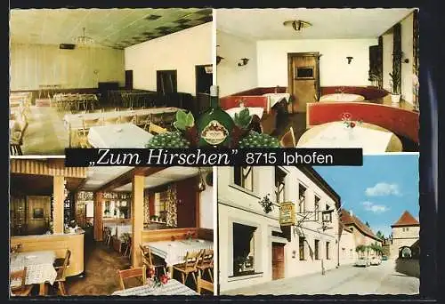 AK Iphofen, Gasthaus zum Hirschen