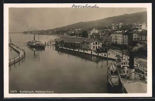 AK Rorschach, Hafeneinfahrt