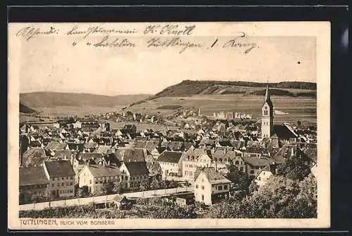 AK Tuttlingen, Blick vom Honberg