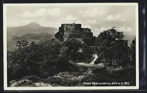 AK Rechberg /Württ., Ruine Hohenrechberg mit Umgebung