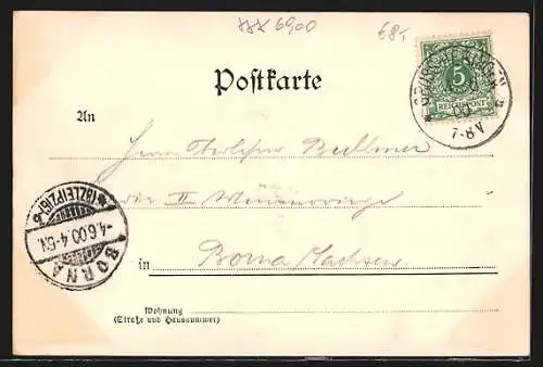 AK Jena, Blick zum Fuchsturm