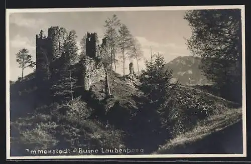 AK Immenstadt, Ruine Laubenberg