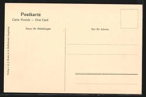 AK Augsburg, Cafehaus im Stadtgarten