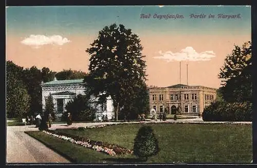 AK Bad Oeynhausen, Partie im Kurpark