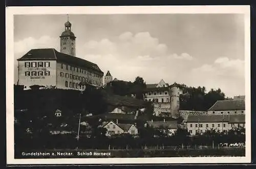 AK Gundelsheim a. Neckar, Schloss Horneck