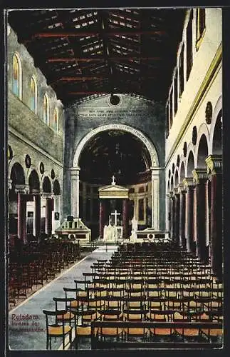 AK Potsdam, Inneres der Friedenskirche