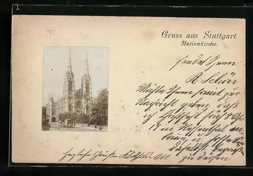 Präge-AK Stuttgart, Marienkirche