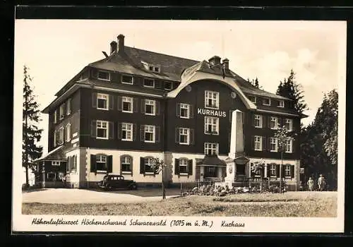 AK Höchenschwand /Schwarzwald, Kurhaus