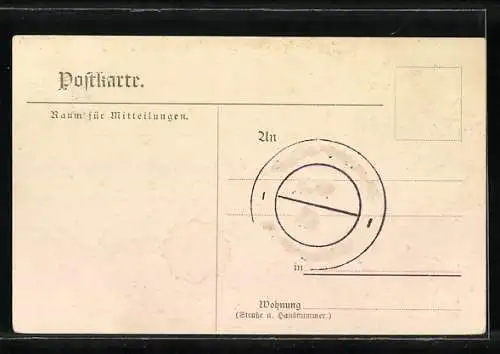 AK Burgwaldniel, Totalansicht mit Kirche