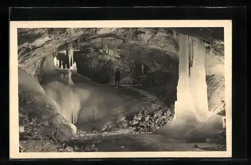 AK Werfen /Salzburg, Eisriesenwelt, Donardom gegen Wimur