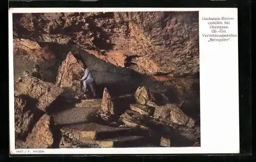 AK Obertraun, Dachstein-Rieseneishöhle, Belrapeire-Stollen