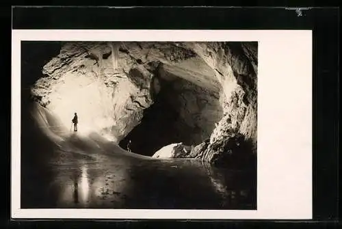 AK Salzburg, Eispalast in der Eisriesenwelthöhle