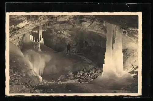 AK Obertraun, Dachstein-Riesen-Eis-Höhle, Parsival-Dom