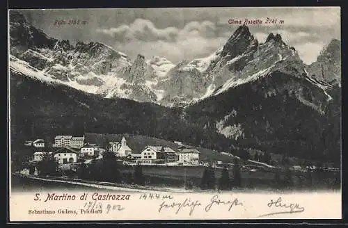 AK S. Martino di Castrozza, Panorama, Pala, Cima Rosetta