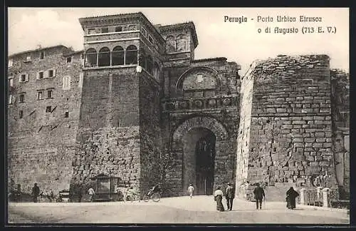 AK Perugia, Porta Urbica Etrusca o d`Augusto