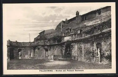 AK Palestrina, Ninfeo del Palazzo Baronale