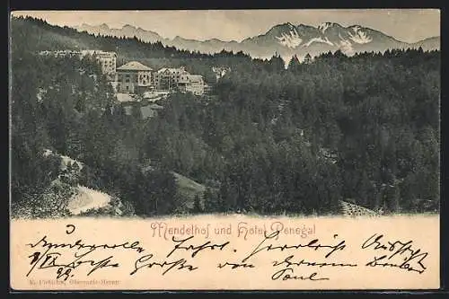 AK Mendel, Mendelhof und Hotel Penegal