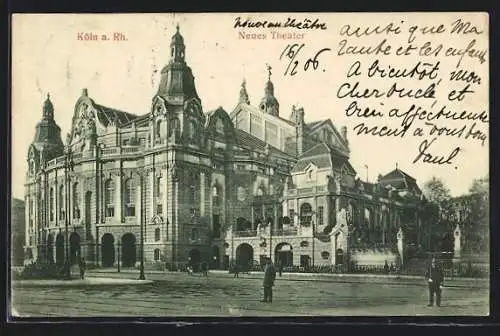 AK Köln-Neustadt, Neues Theater