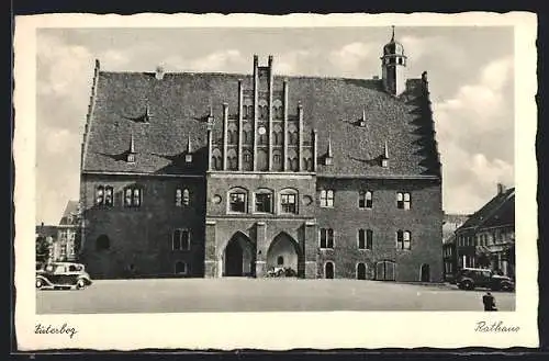 AK Jüterbog, Rathaus, Gesamtansicht