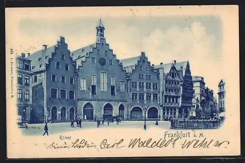 AK Alt-Frankfurt, Partie am Römer