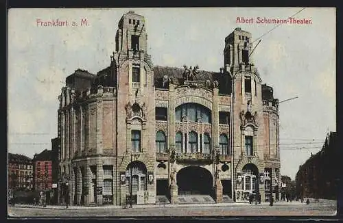 AK Frankfurt a. M., Albert Schumann-Theater