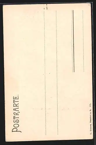 AK Alt-Frankfurt, Dom, Querschiff, Innenansicht