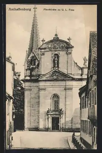 AK Aschaffenburg, Pfarrkirche zu U. L. Frau