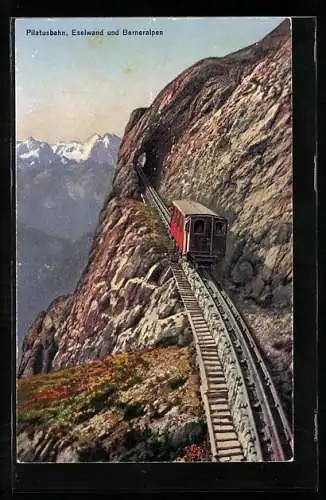 AK Pilatusbahn, Eselwand und Berneralpen