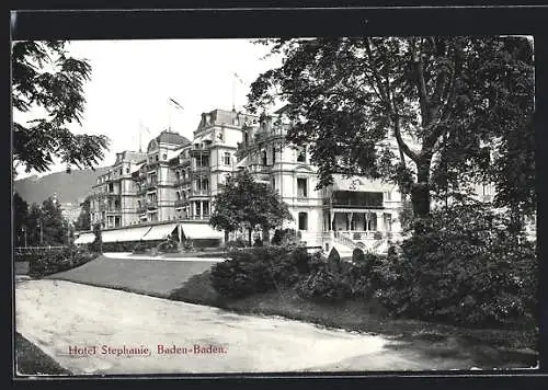 AK Baden-Baden, Hotel Stephanie