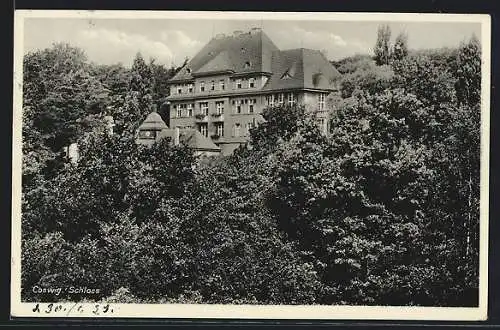 AK Coswig / Sa., Schloss