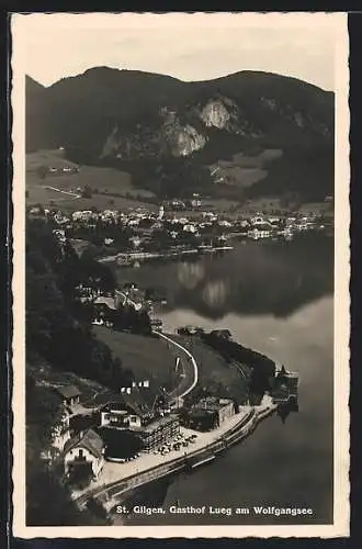 AK St. Gilgen, Gasthof Lueg am Wolfgangsee