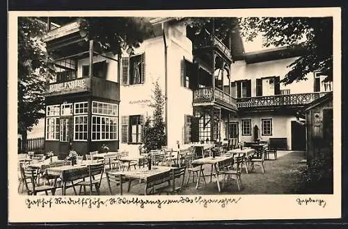 AK St. Wolfgang, Gasthof Rudolfshöhe