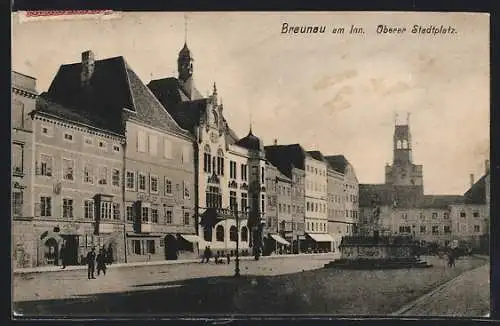 AK Braunau am Inn, Oberer Stadtplatz