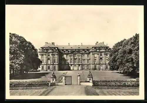 Foto-AK Deutscher Kunstverlag, Nr. 1 a: Brühl / Rheinl., Schloss Brühl, erbaut von J. C. Schlaun