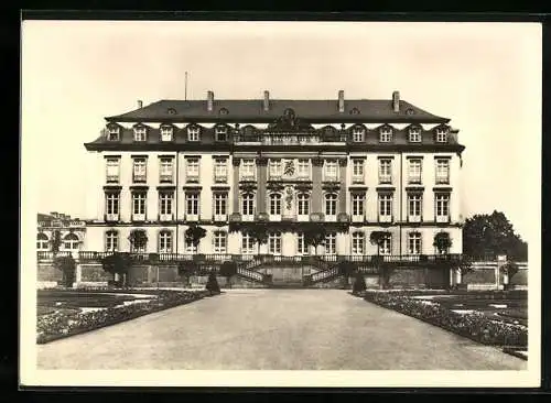 Foto-AK Deutscher Kunstverlag, Nr. 2a: Brühl / Rheinl., Blick auf das Schloss