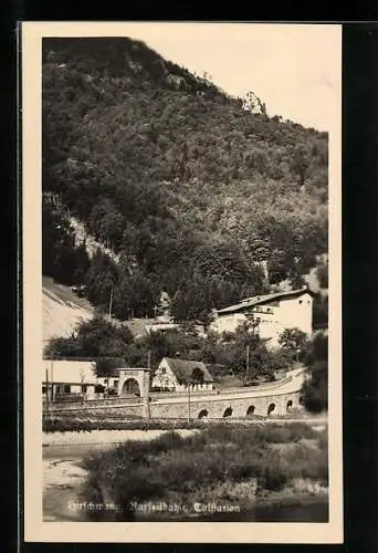 AK Reichenau an der Rax, Hirschwang, Talstation der Rax-Seilbahn