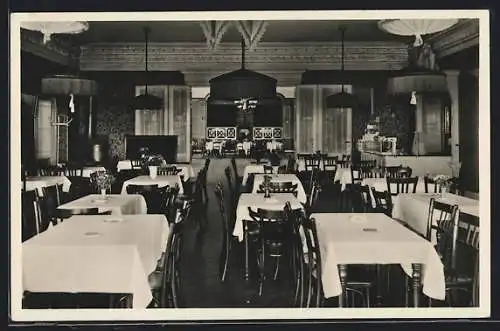 AK Niendorf / Ostsee, Johannsens Hotel, Kleiner Saal