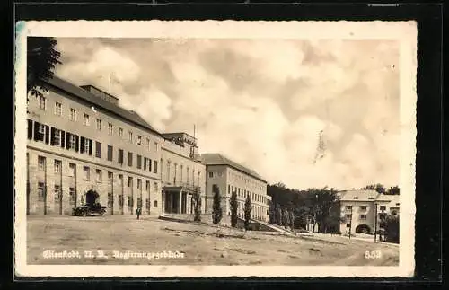 AK Eisenstadt /N. D., Regierungsgebäude