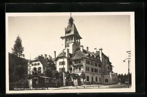 AK Semmering, Grand Hotel Erzherzog Johann