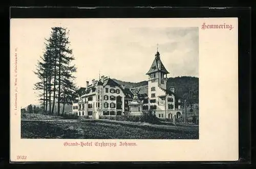 AK Semmering, Grand-Hotel Erzherzog Johann