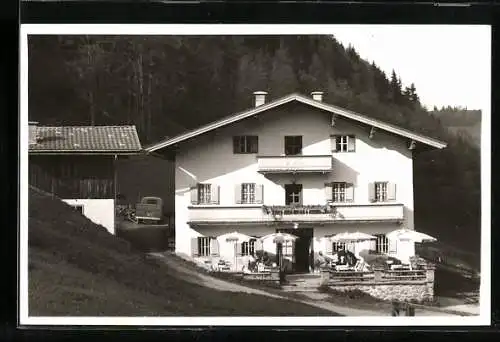 AK Fieberbrunn, Alpengasthaus Pietzer
