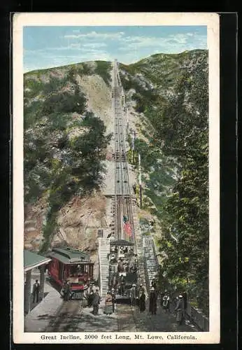 AK Mt. Lowe /California, Great Incline