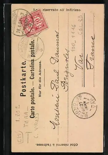 AK Chemin de fer de Territet Gilon, Bergbahn